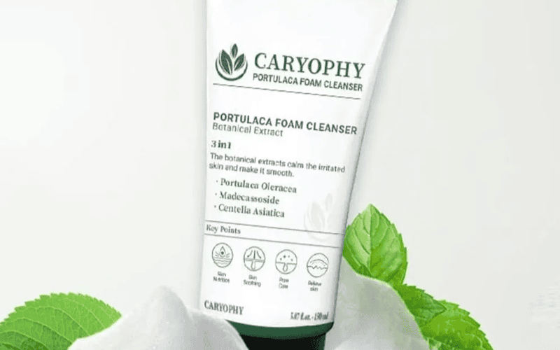 Sữa rửa mặt thiên nhiên Caryophy Portulaca Cleansing Foam