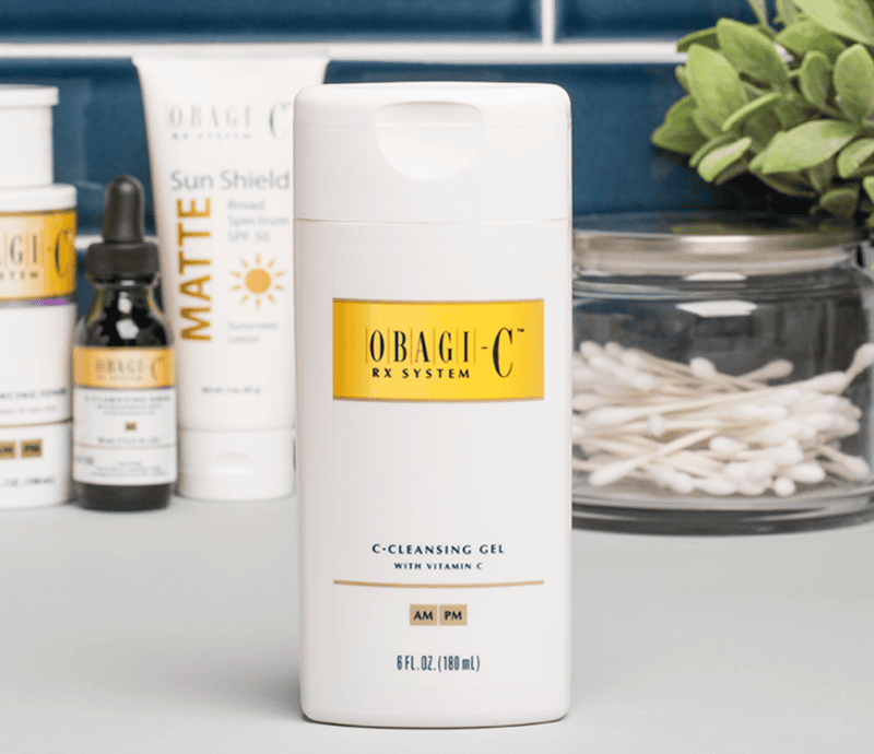 Obagi-C Rx C-Cleansing Gel được thiết kế như một bước làm sạch có khả năng củng cố hiệu quả của các sản phẩm chứa vitamin C, đồng thời cải thiện tình trạng thâm nám
