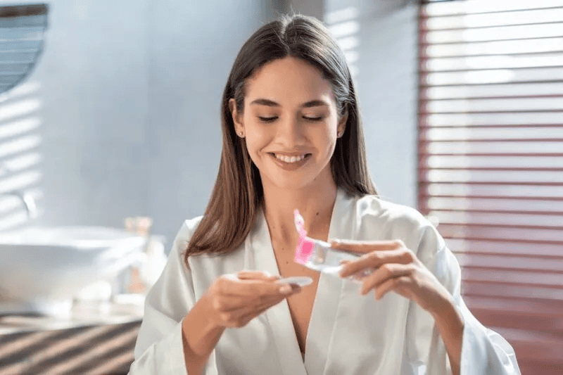 Tẩy trang kỹ vào cuối ngày