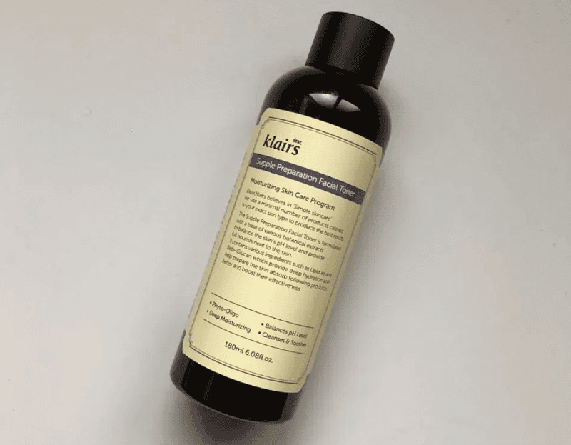  Klairs Supple Preparation Facial Toner luôn là cái tên được nhắc đến đầu tiên khi nhiều người tìm kiếm toner cân bằng dịu nhẹ