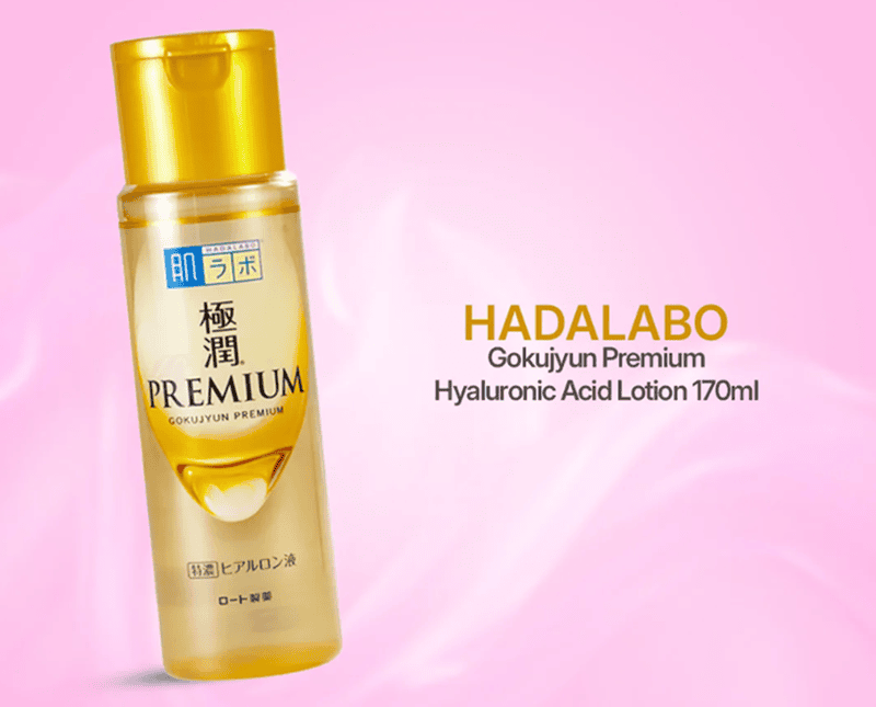Hada Labo Gokujyun Hyaluronic Acid Lotion chính là minh chứng rõ ràng nhất cho sức mạnh của việc cấp nước tập trung