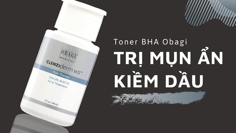 Obagi CLENZIderm M.D. Pore Therapy tác động trực tiếp vào nhân mụn viêm, hỗ trợ gom cồi
