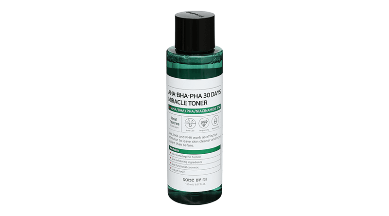 Some By Mi AHA-BHA-PHA 30 Days Miracle Toner được biết đến với khả năng tác động toàn diện lên nhiều vấn đề thường gặp như mụn, thâm hay da xỉn màu