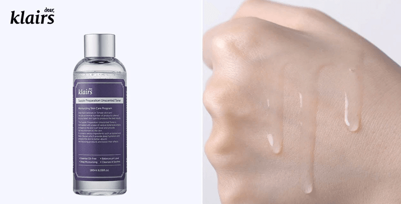 Sản phẩm có kết cấu trong suốt, không màu, lỏng nhưng sở hữu độ sánh nhẹ đặc trưng