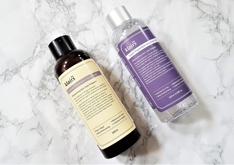Toner Klairs hoàn toàn không chứa cồn khô (drying alcohol)