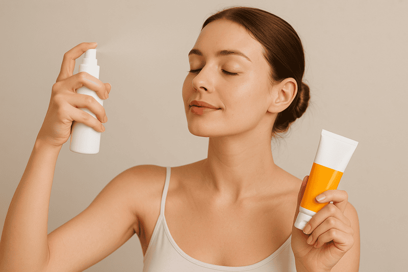 Xét về bản chất, xịt khoáng là một sản phẩm cấp ẩm, thuộc bước dưỡng da